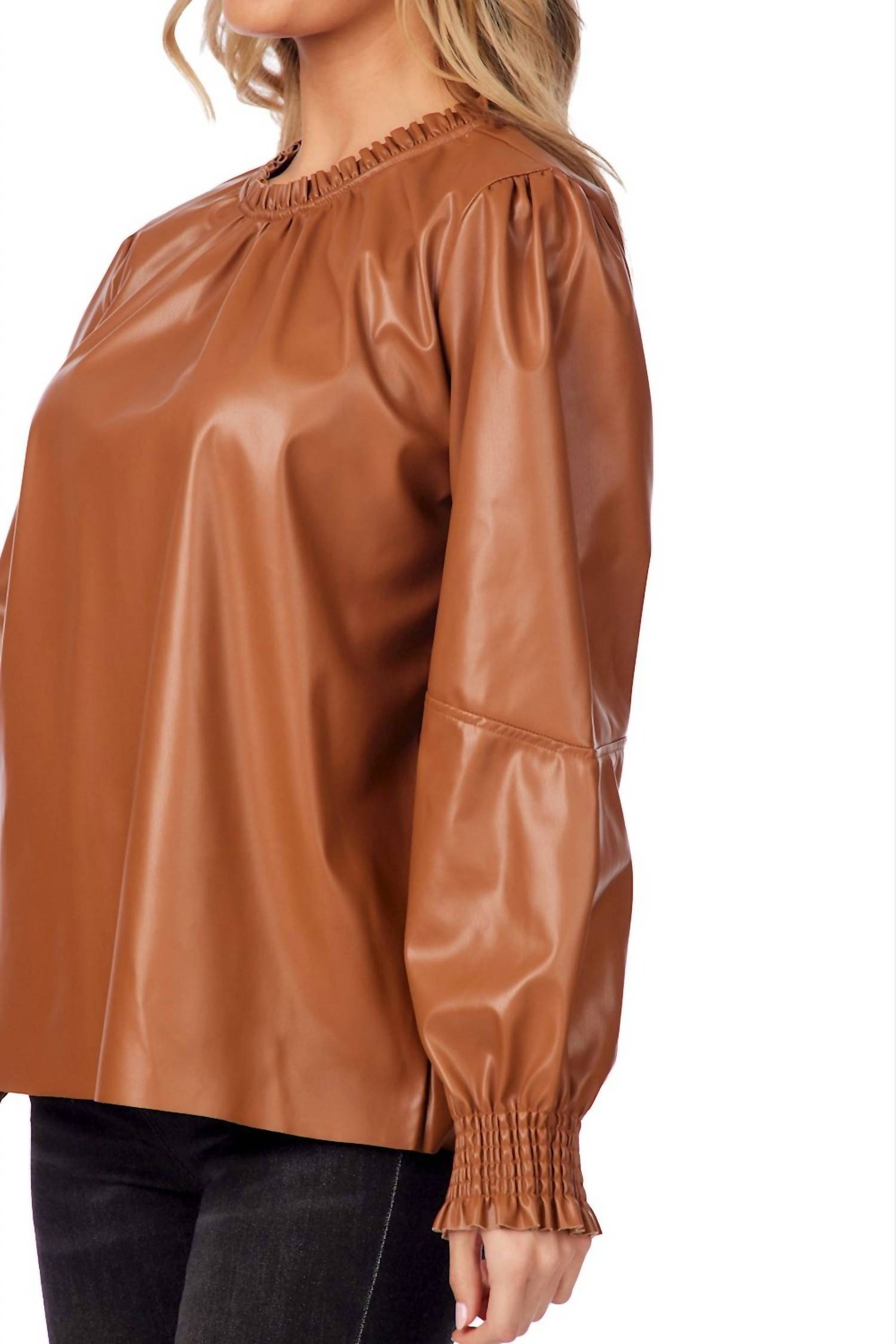 Mudpie - Putnam Leather Top