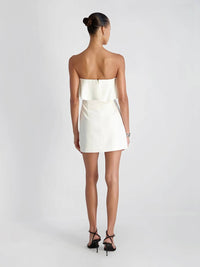 French Connection - Whisper Strapless Frill Mini Dress