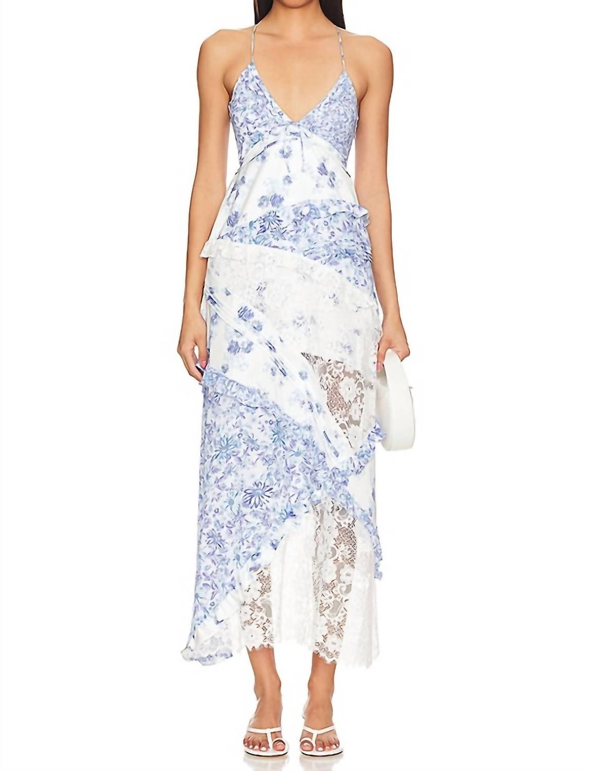 For Love & Lemons - Women's Rosalyn Maxi Dress