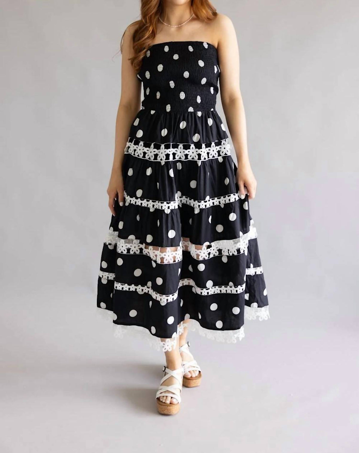 Strut & Bolt - Clarie Polka Dot Dress