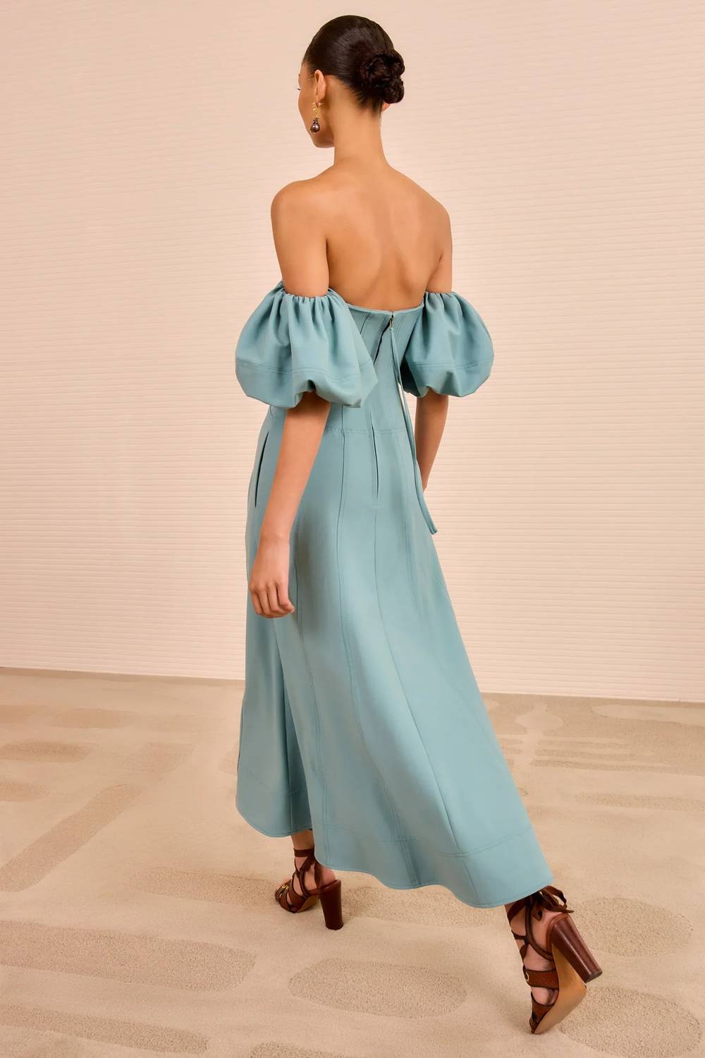 Ulla Johnson - Nina Off The Shoulder Midi Dress