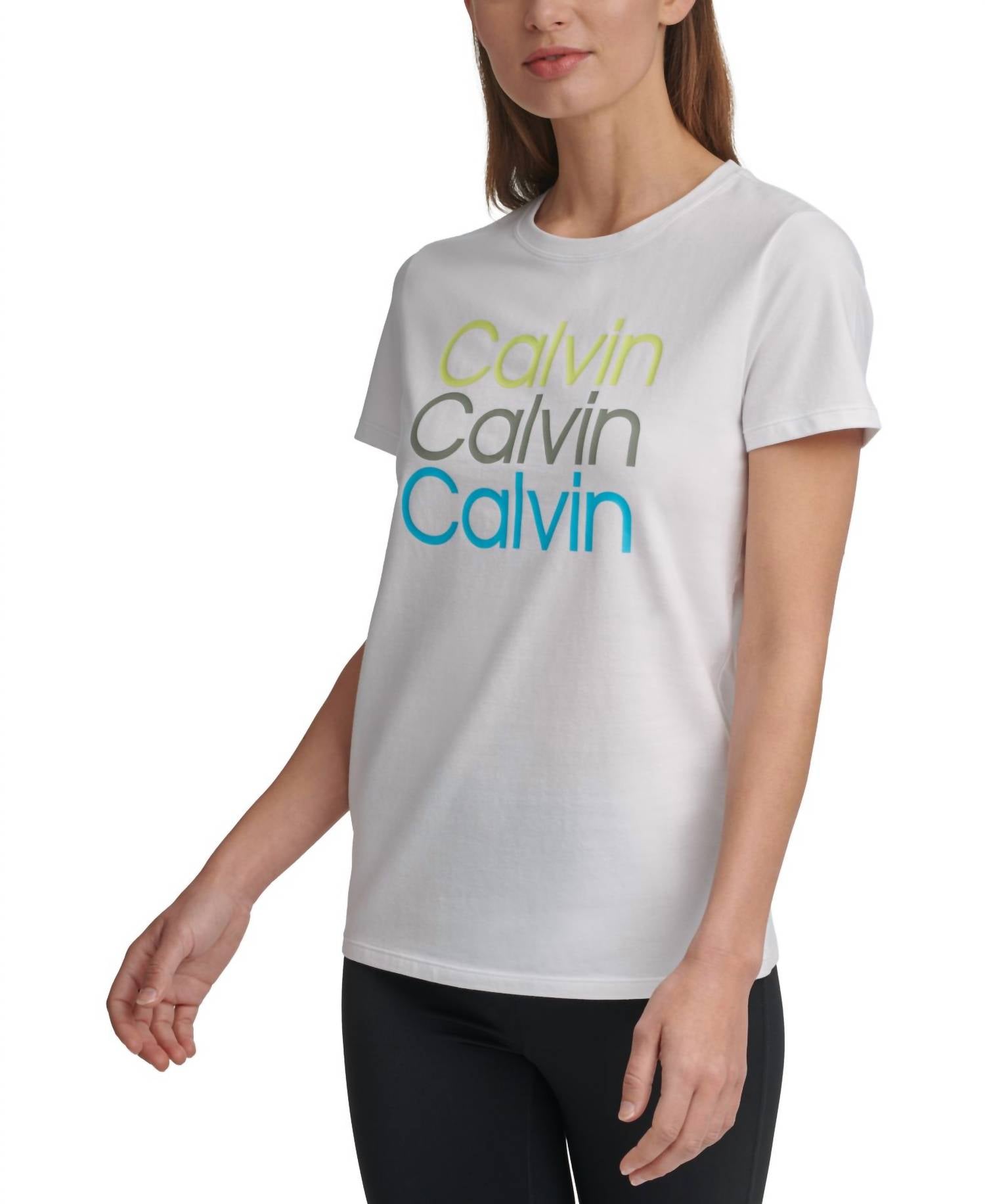 Calvin Klein - Performance Triple Logo T-Shirt