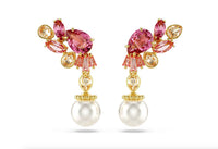 Swarovski - Women's Gema Cherry Blossom Drop Earrings