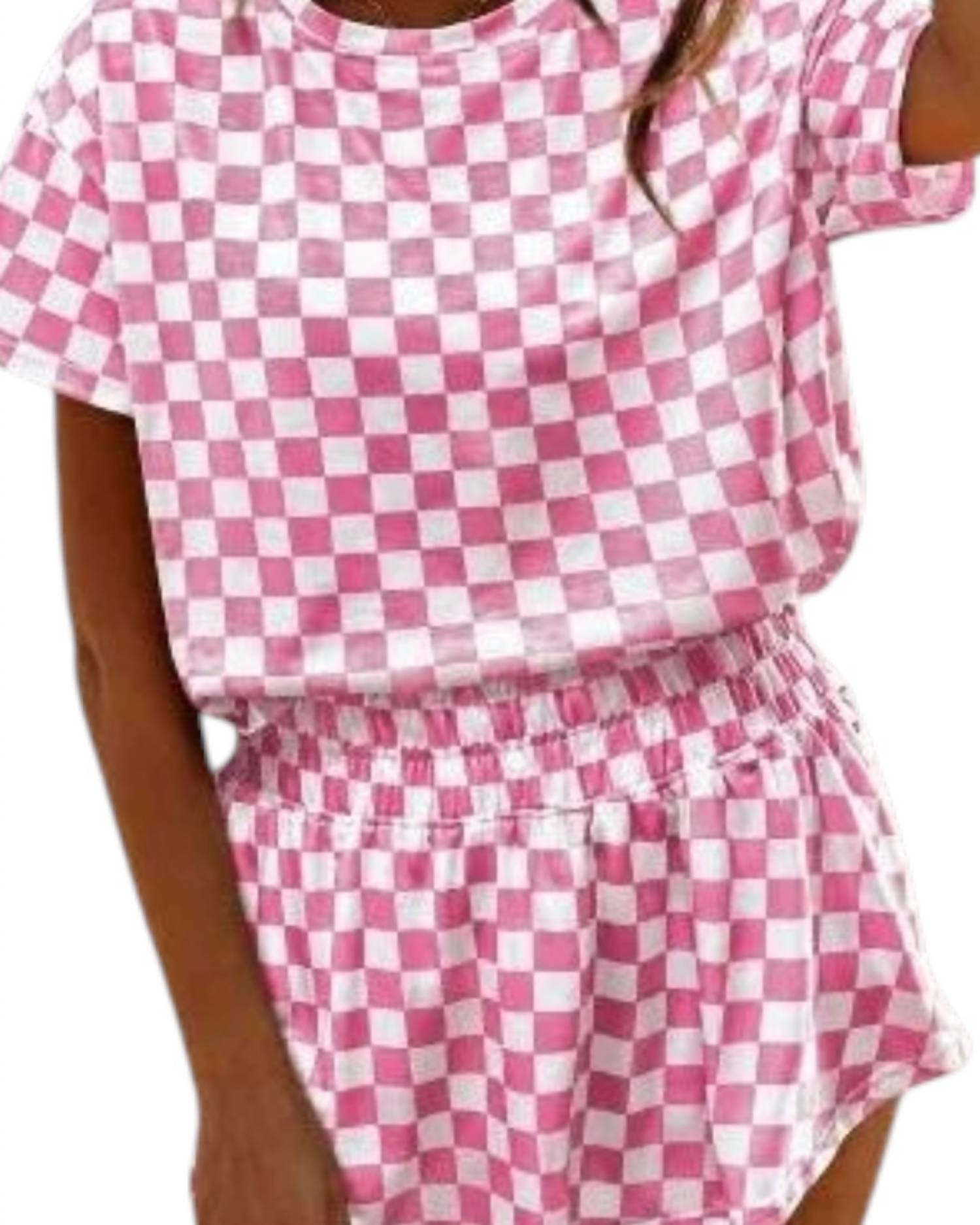 Aapparella - Checkered Skort Set