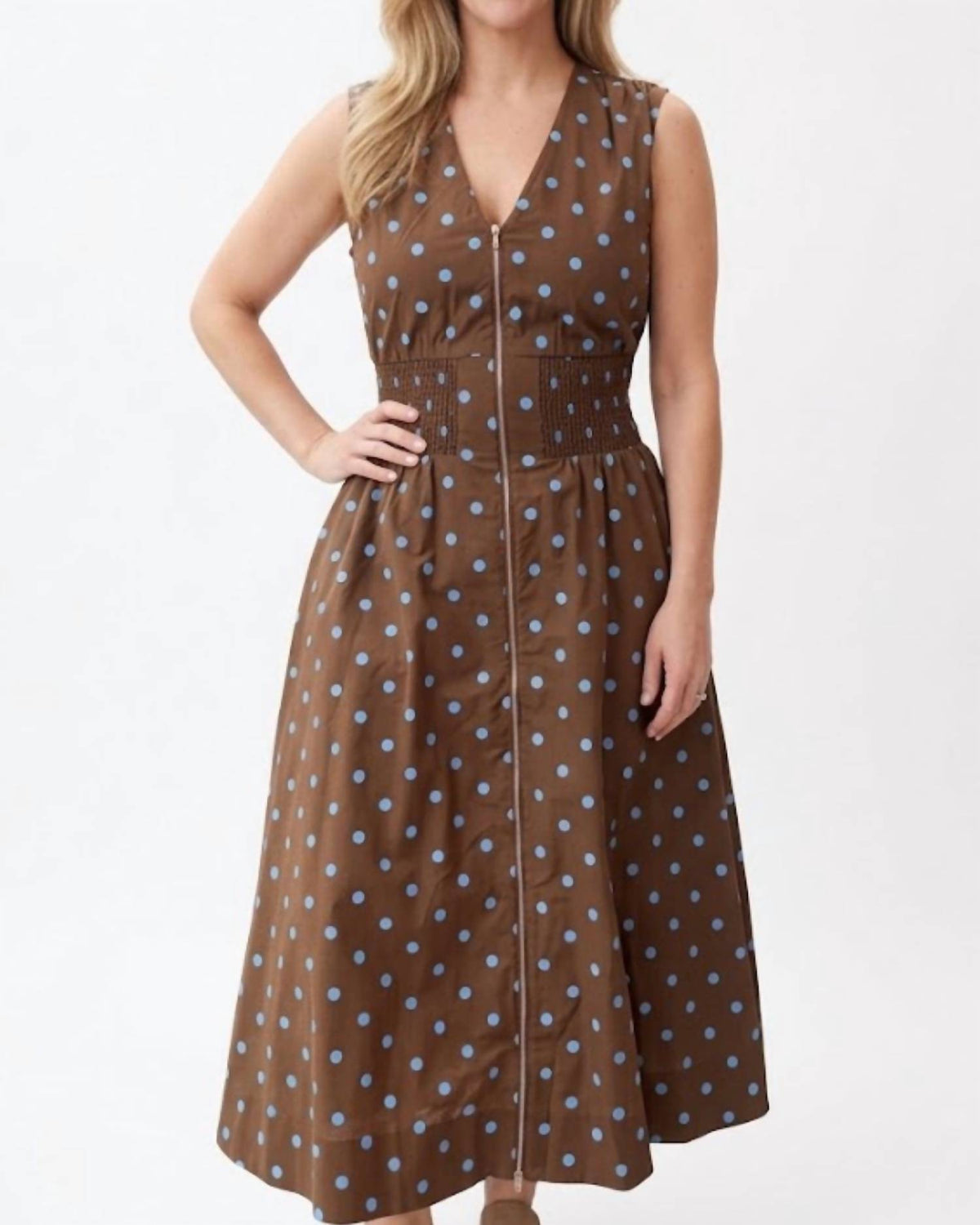 Thml - Polka Dot Midi Dress