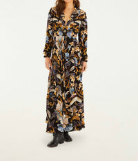 Farm Rio - Snake Garden Maxi Dress