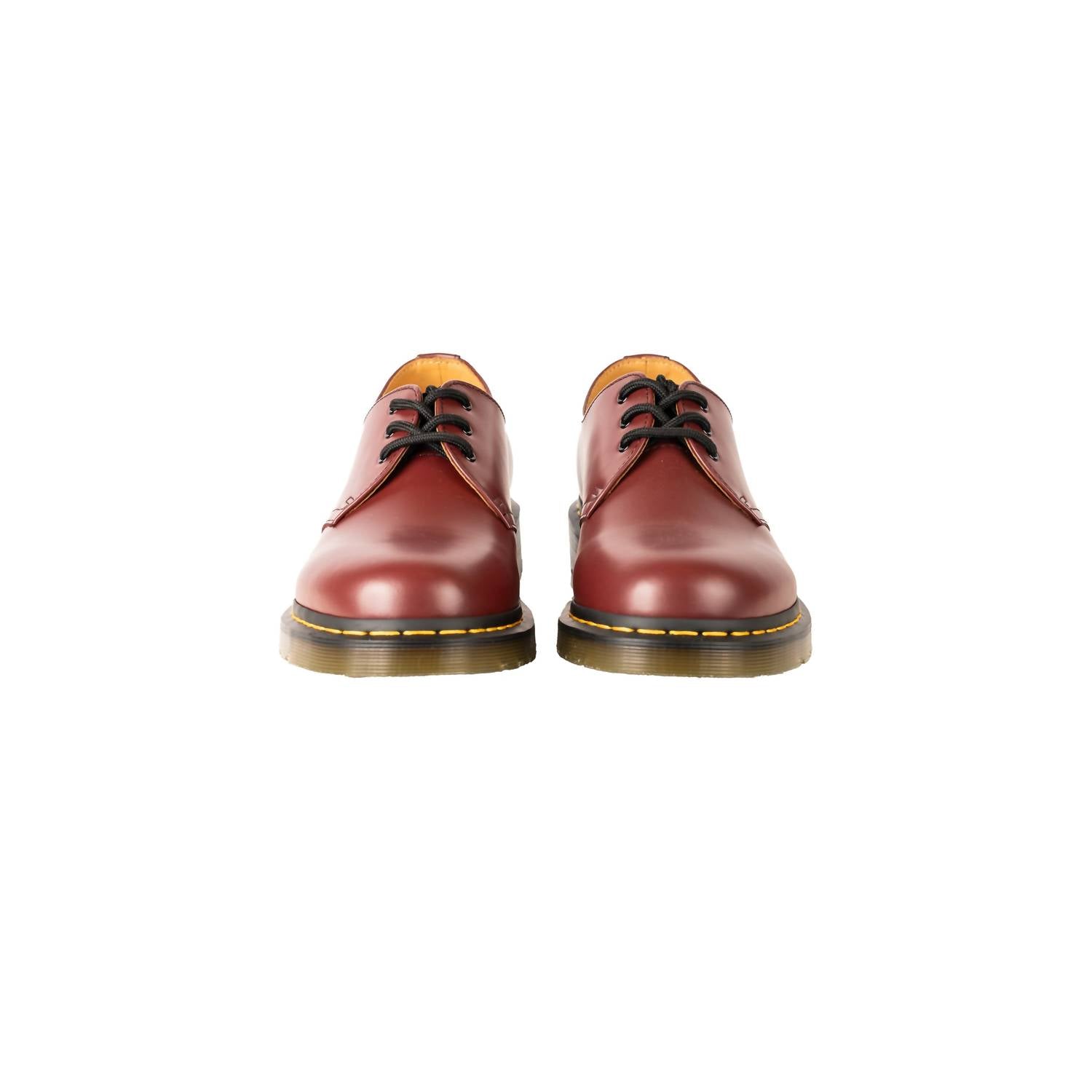 Dr. Martens Men's 1461 Oxford Shoe in cherry red - men's shoe - alternate view
