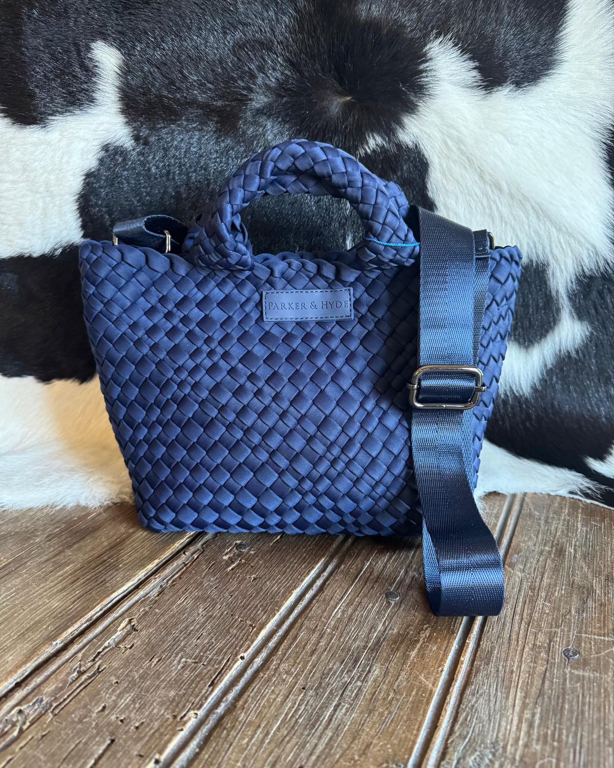 Parker And Hyde - Women's Woven Mini Tote Bag