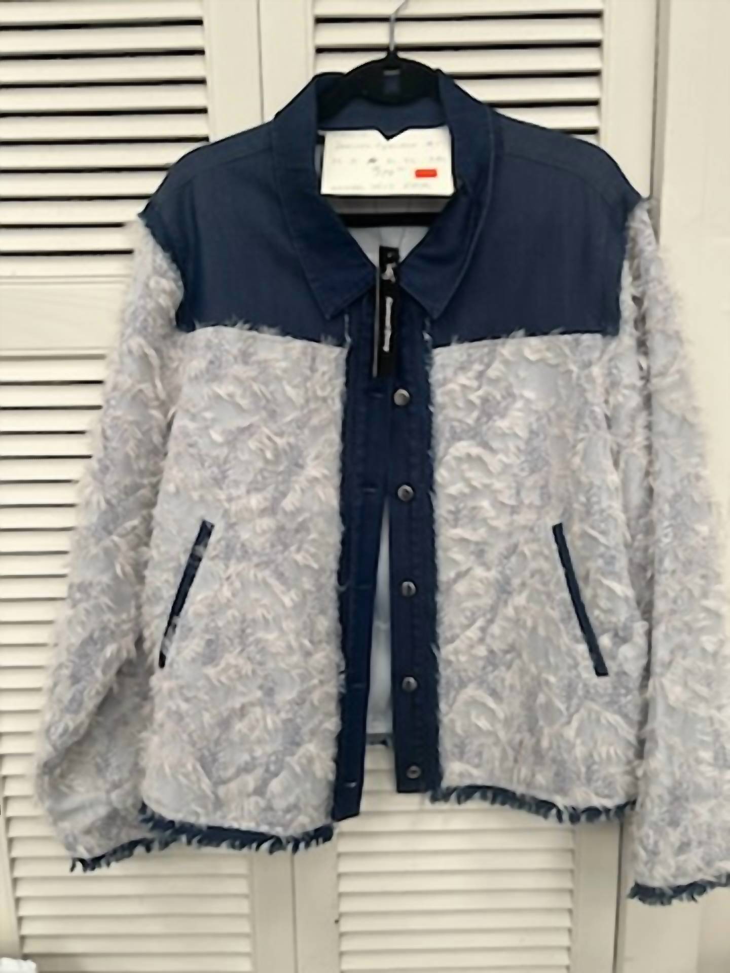 Samuel Dong - Women's Eyelash Jean Jacket