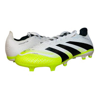 adidas Men's Predator League Fg/Mg Soccer Cleat Shoes in white black - men's shoe - view 6