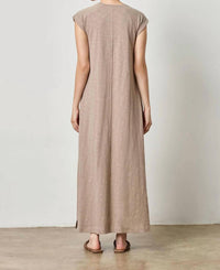 Lilla P - Saddle Sleeve Maxi Dress