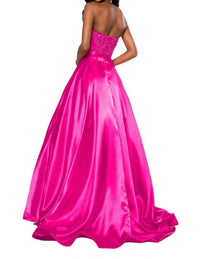 Sherri Hill - Sweetheart Corset Bodice Prom Dress