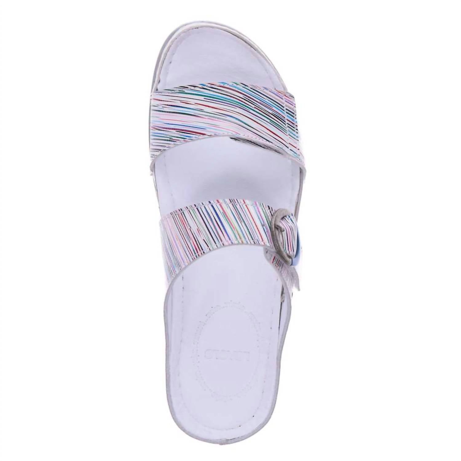 revere Women's Palma Sandals in summer stripe - women's sandal - view 4