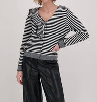 Gabby Isabella - STRIPED CARDIGAN