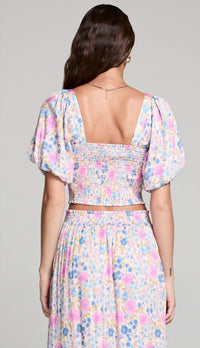 Saltwater Luxe - Elysia Puff Sleeve Top