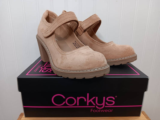 Corkys Footwear - Women's Mary Go Round Suede Heels
