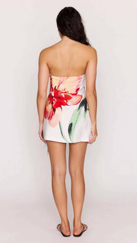 Minkpink - Zinnia Macro Floral Print Mini Dress