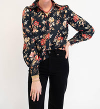 Love The Label - Pippa Button Front Long Sleeve Top