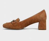 VANELi Women's Ashlan Heeled Pumps in russet suede - women's heels - alternate view