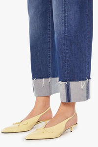 Mother - Half Pipe Ankle Cuff Fray Jeans