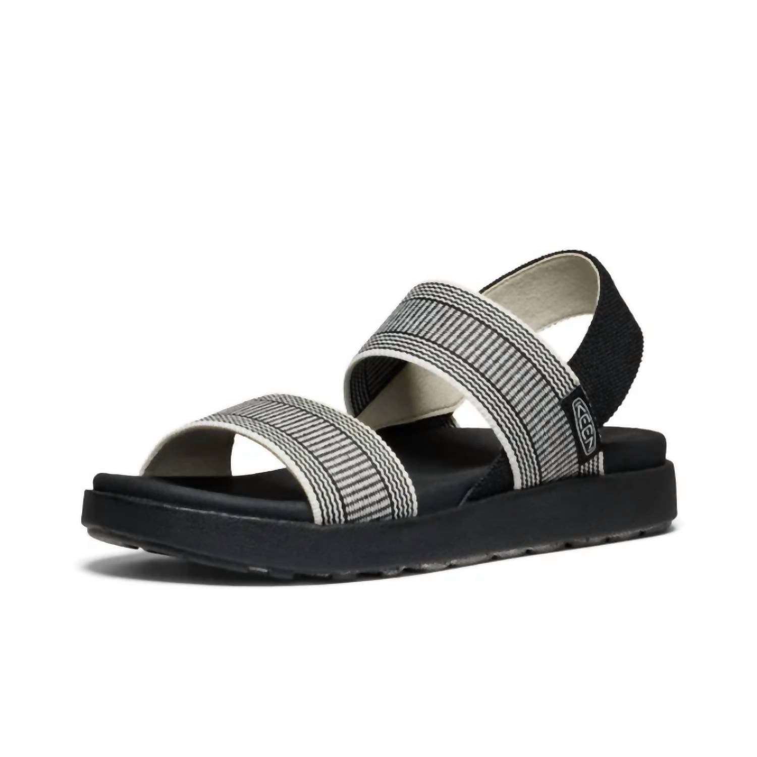 Keen Women's Elle Backstrap Sandal in black star white - women's sandal - view 6