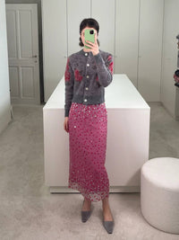 Bernadette - Roxane Embroidered Skirt