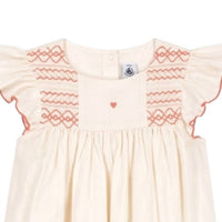 Petit Bateau - Girls Dress With Smocking Detail