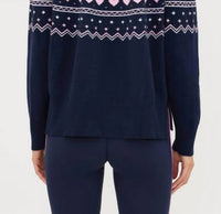 Beach Riot Elizabeth Sweater in snowy peak fairisle - women's sweater - view 4