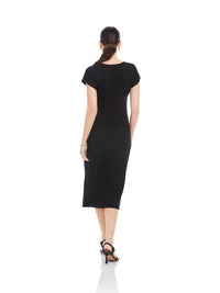Fifteen Twenty - Marissa Side-Knot Midi Dress