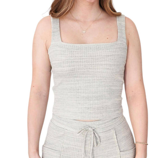 Project Social T - Isola Marled Sweater Rib Tank Top