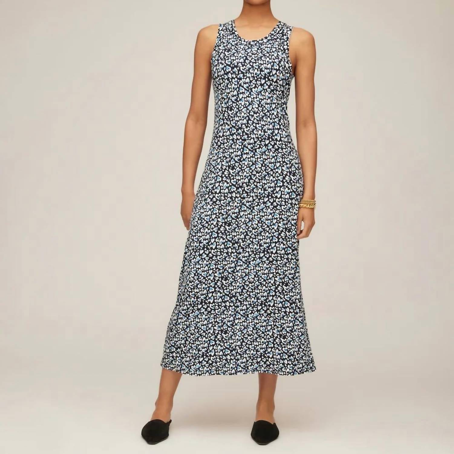 Karen Kane - Sleeveless Side Slit Midi Dress