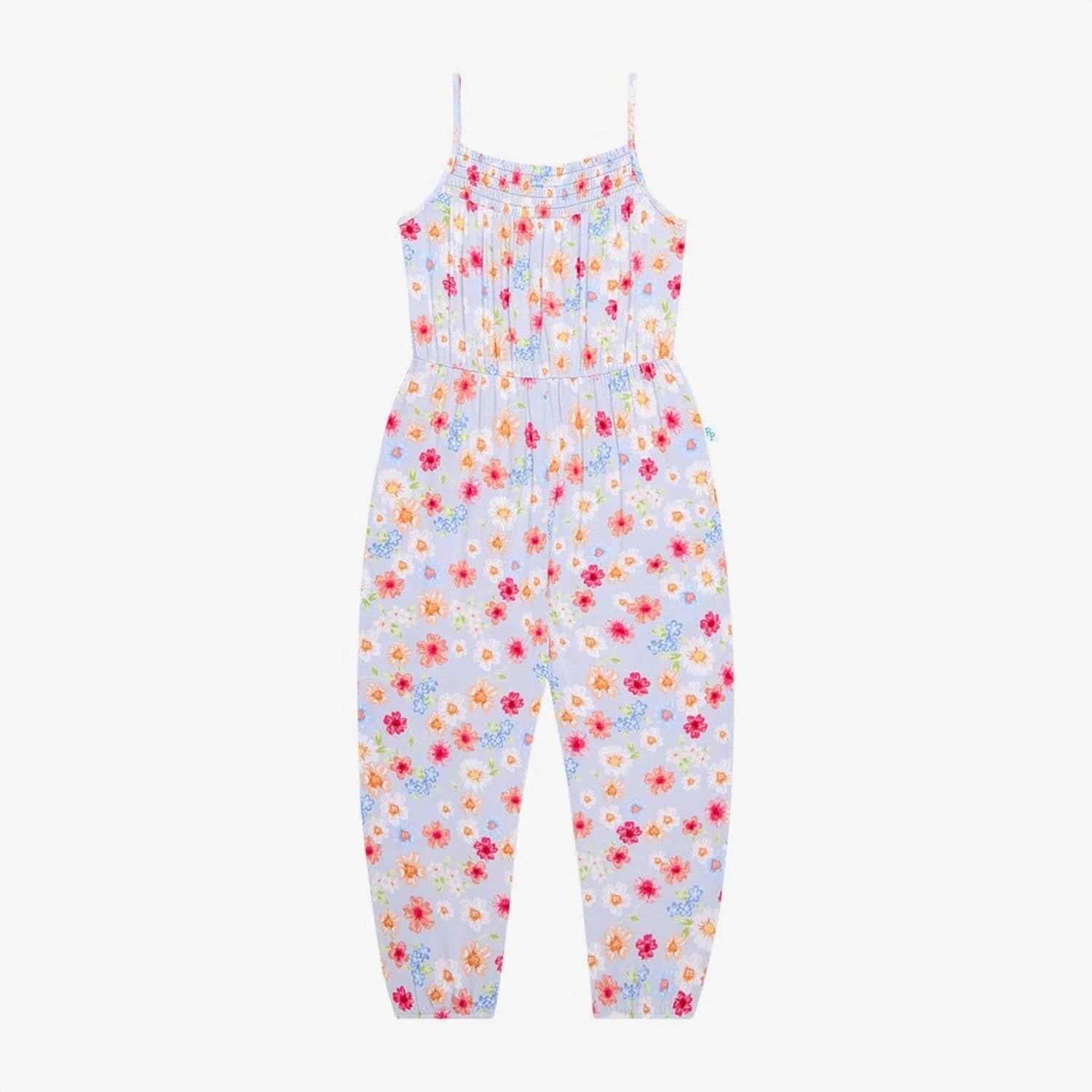 Posh Peanut - Smocked Spaghetti Jumpsuit