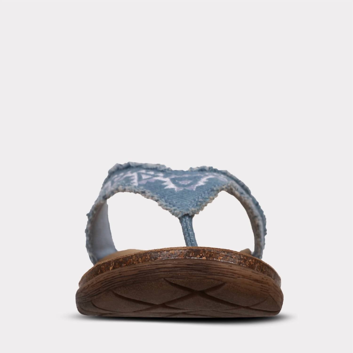 Mykos Women's Jovie Thong Sandal in denim blue - women's sandal - view 4