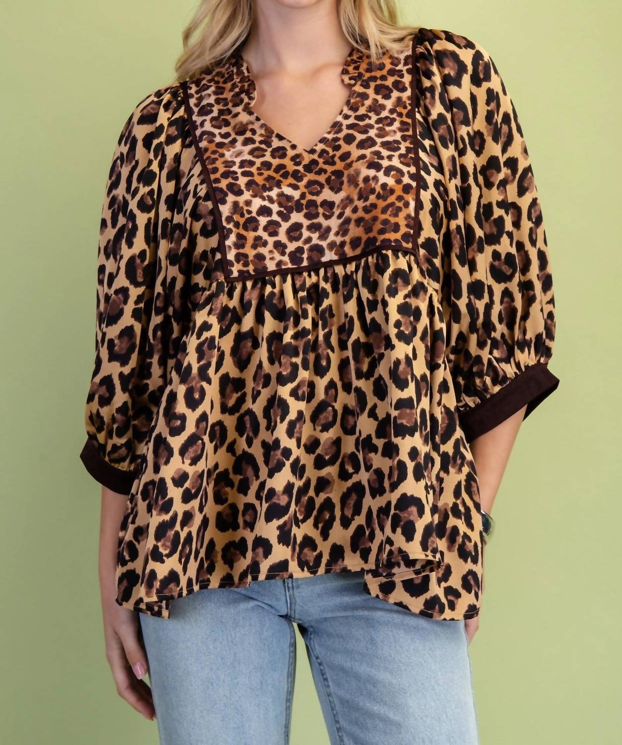 Gigio - Wild at Heart Babydoll Top