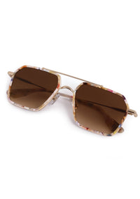 Krewe - Unisex Emery Aviator Non-polarized Sunglasses