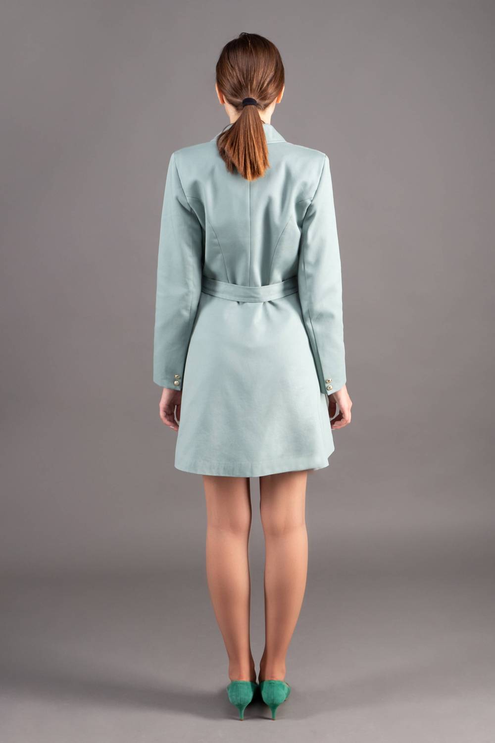 Tavrovska - Double Breasted Duster Coat