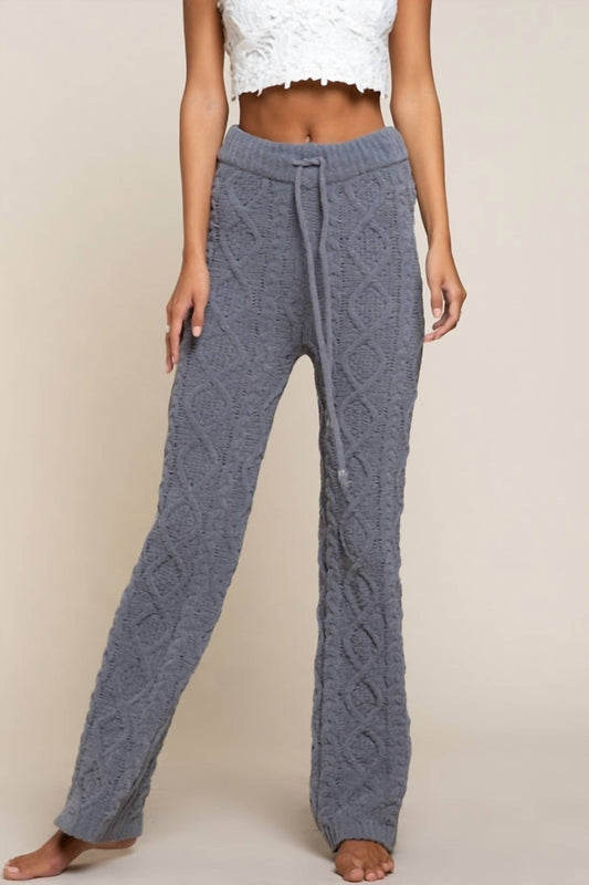 Pol - Knit Chenille Pant