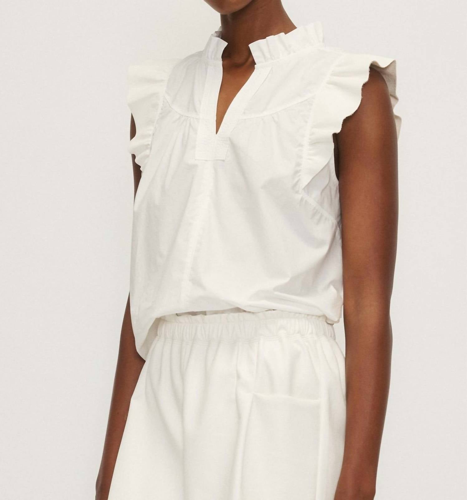Melissa Nepton - Liana Ruffle Blouse