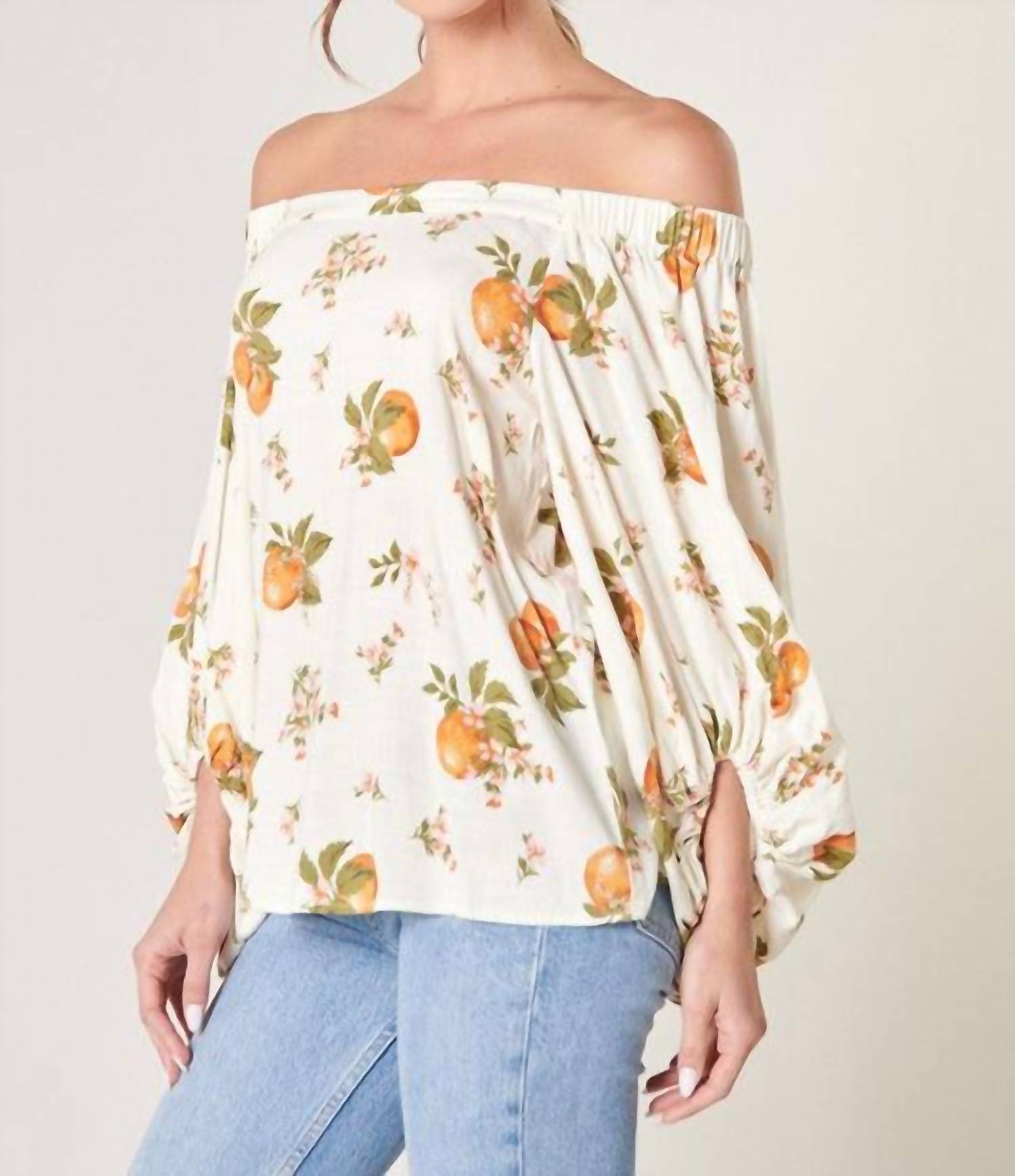 Sugarlips - Blossom Off The Shoulder Top