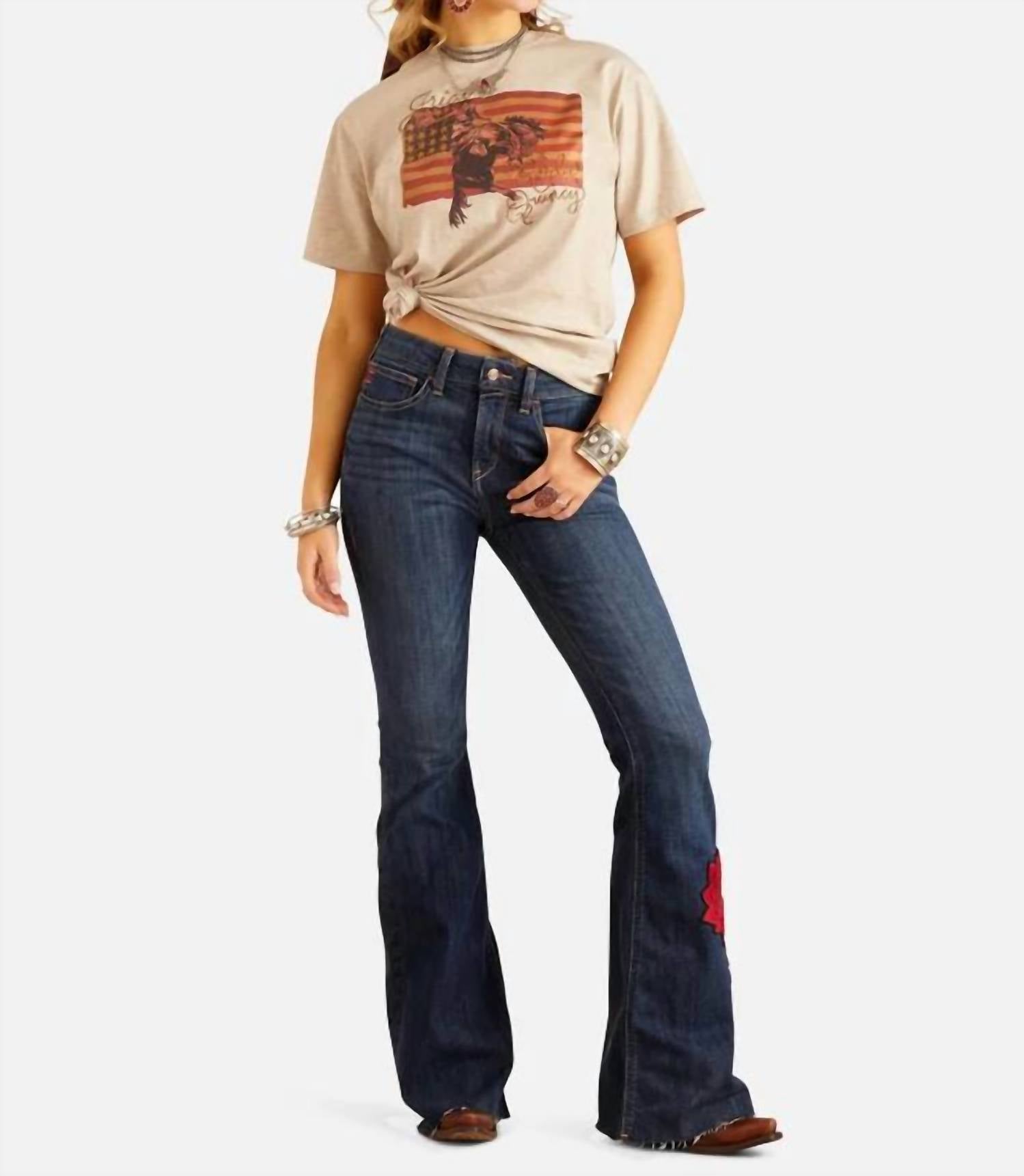Ariat - Flag Rodeo Quincy Tee