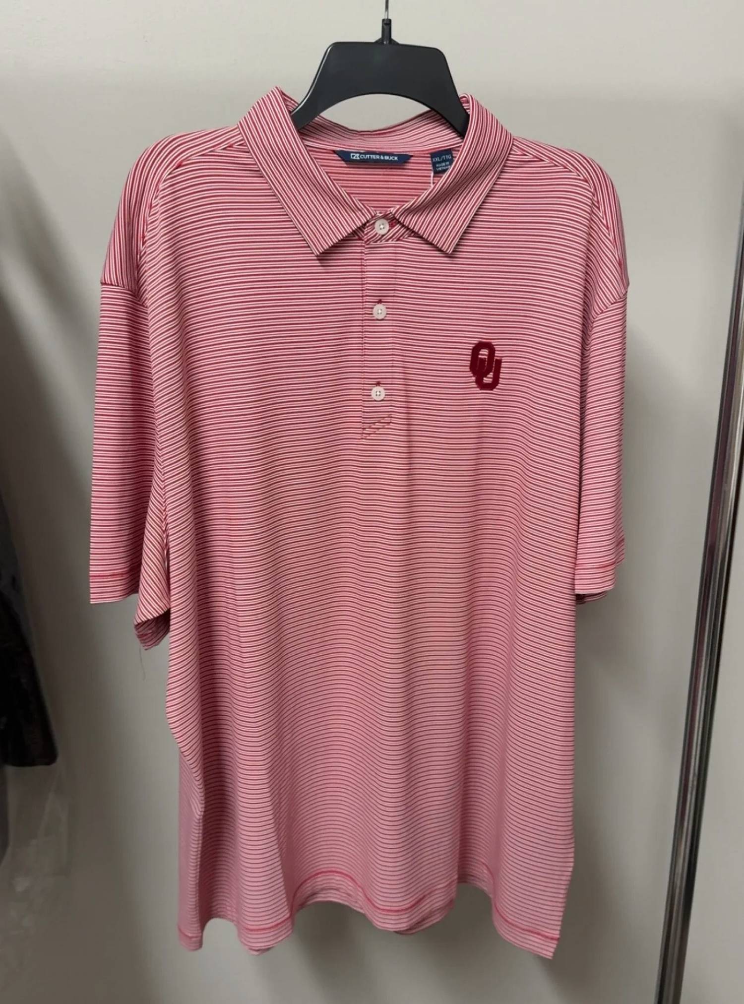 Cutter & Buck - Men's Ou Forge Double Stripe Polo