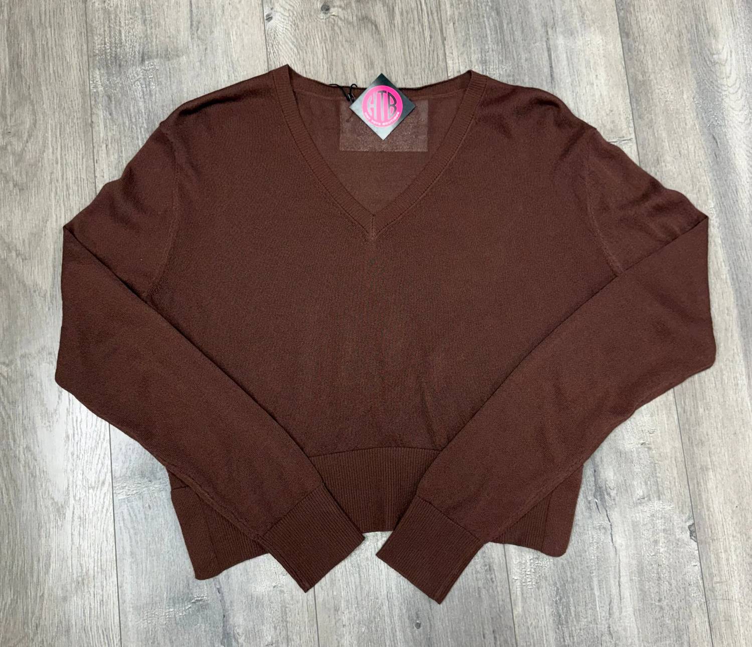 Deluc - Women's Granada Sheer V-neck Sweater