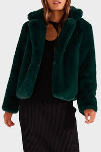 Minkpink - Racquel Faux Fur Jacket