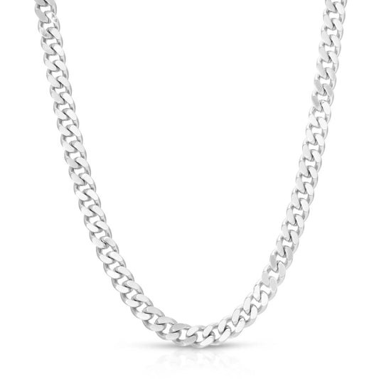 Eklexic - Women's Micro Link Curb Chain Necklace