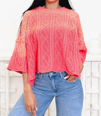 Davi & Dani - Knit Sweater Top