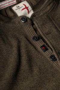 Relwen - Men's French Rib Henley Top