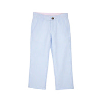 The Beaufort Bonnet Company Boys Prep School Pants in breakers blue seersucker - kids' item - view 5