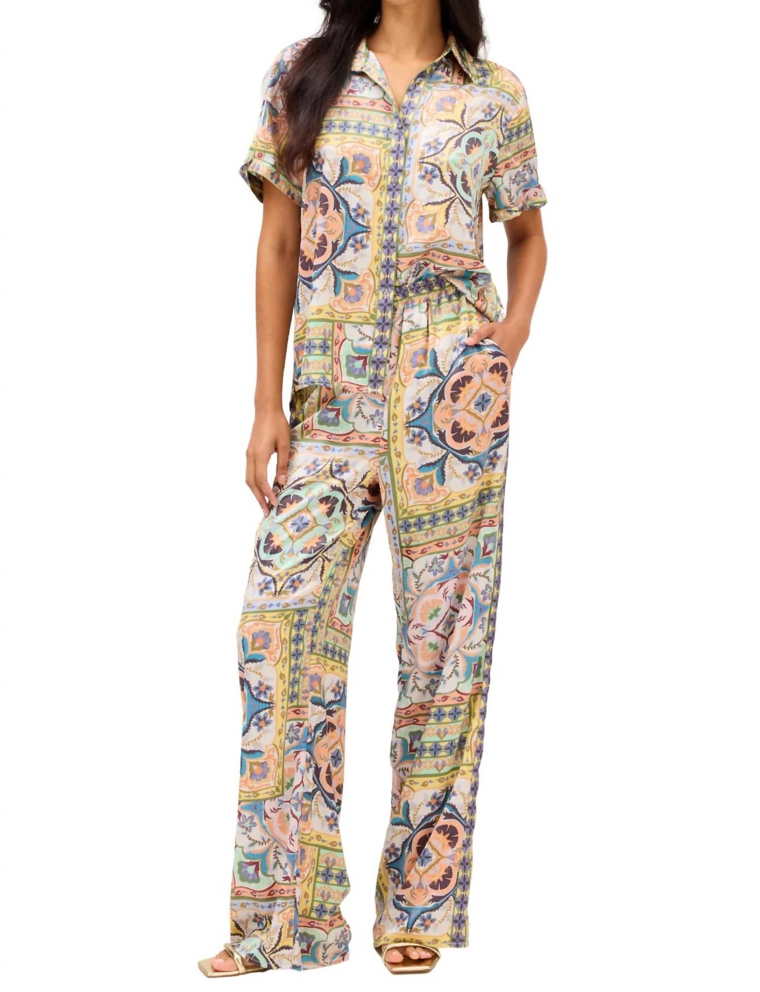 Allison New York - Gemma Button Down Shirt