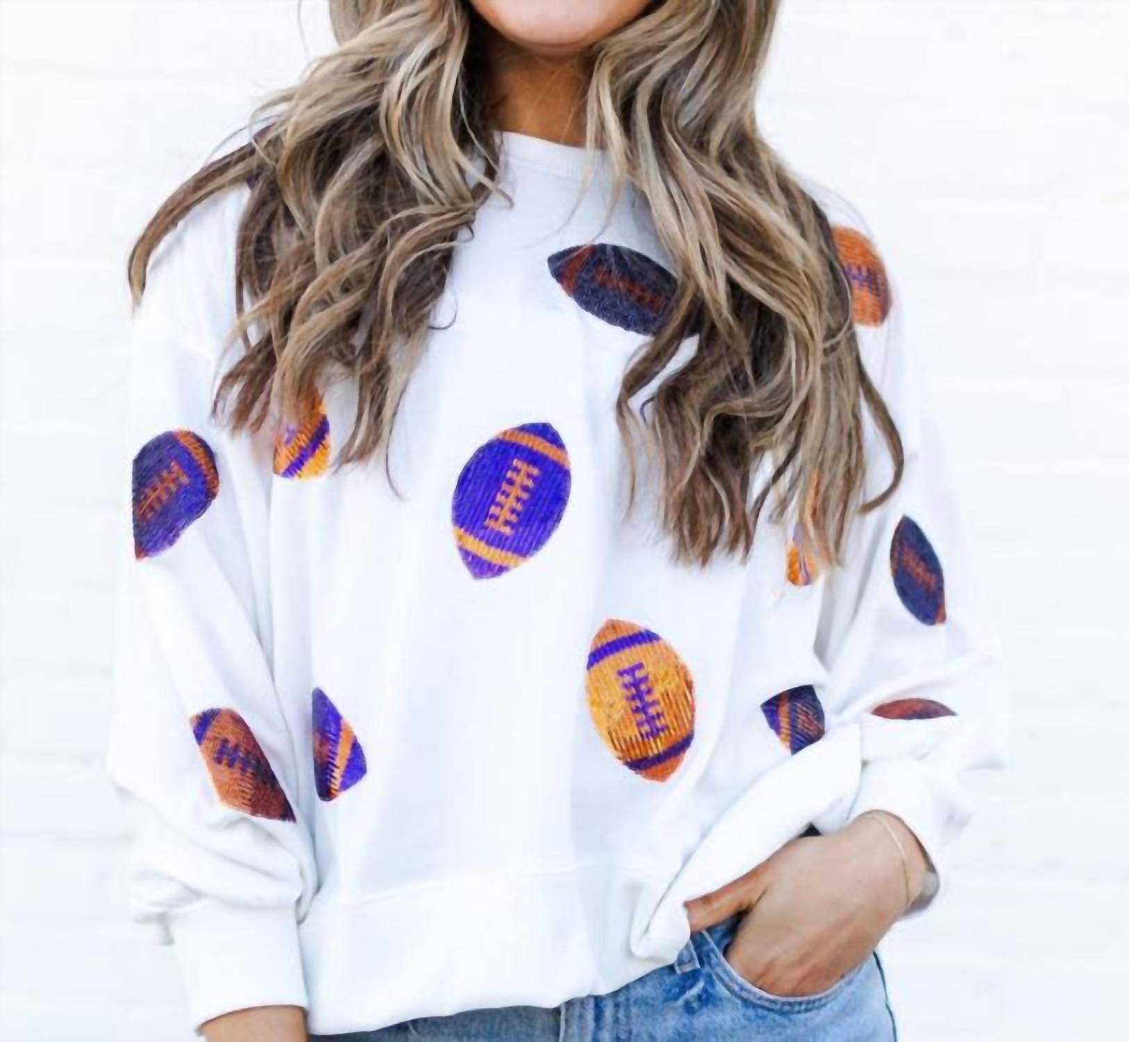 Mary Square - Footballs Millie Sweatshirt