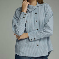 Entro - Women's Abigail Asymmetrical Neckline Top